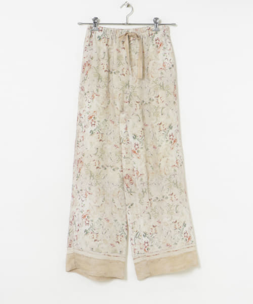 CURRENTAGE　BOTANICAL PANTS