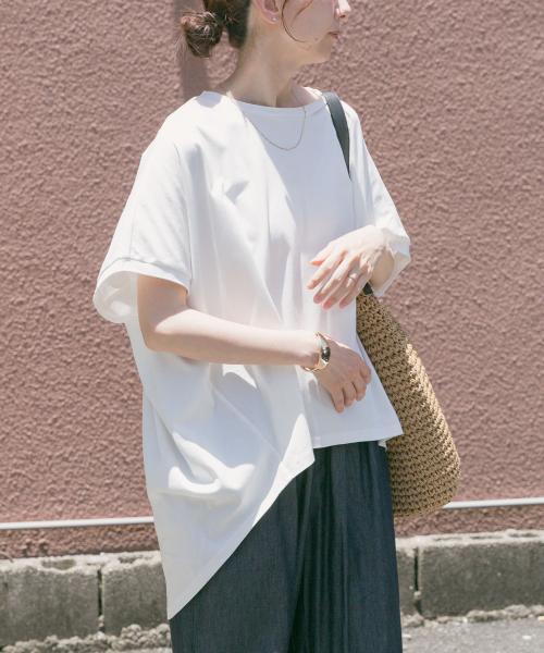 シルケットドルマンTシャツ