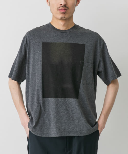 STILL BY HAND　フォトプリントポケットTシャツ