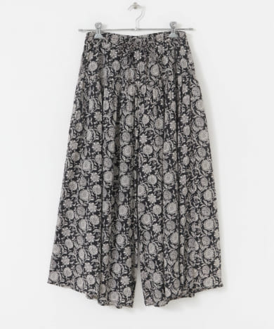 SOIL　FLOWER PRINT CULOTTES