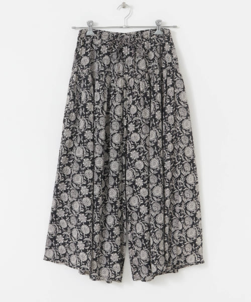 SOIL　FLOWER PRINT CULOTTES