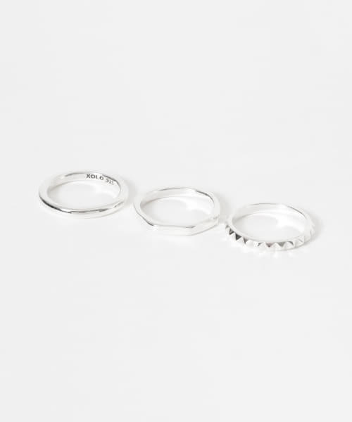 XOLO　Triple with Spike Ring
