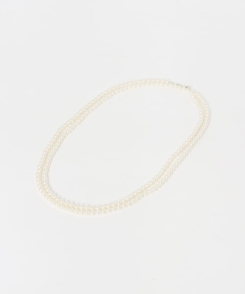 decor『デコール』　6mmPearllongnecklace