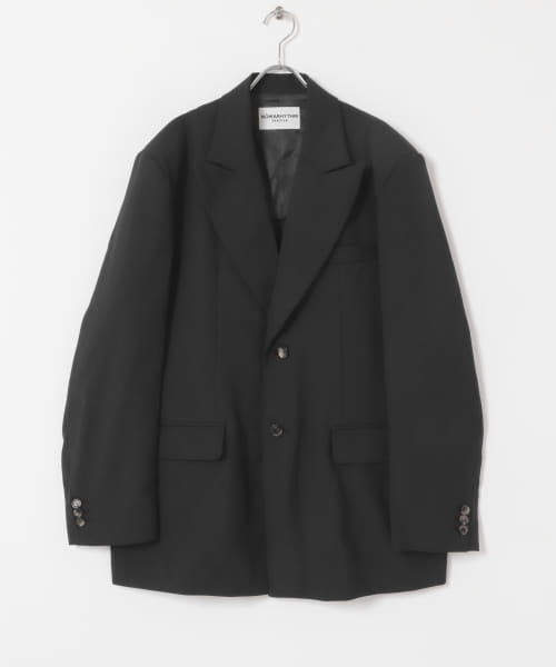 NOMARHYTHM TEXTILE　Wide Lapel Tailored Jk