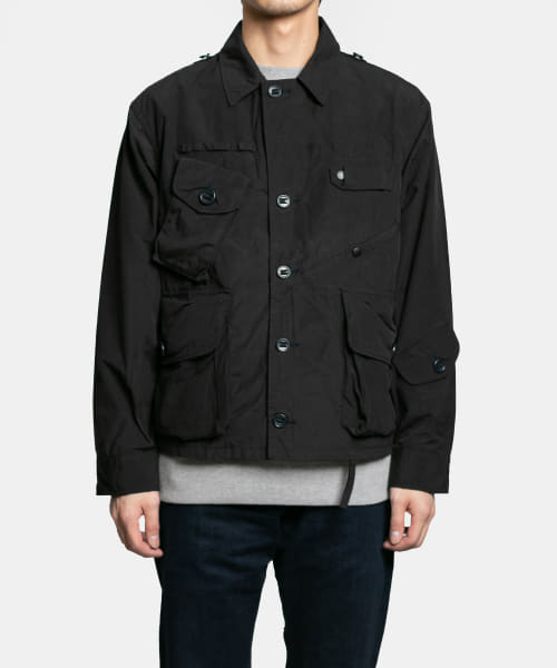 South 2 West 8 Tenkara Shirt - Wax Coating DI782-BSM87: Navy South 2 West 8 Tenkara Shirt - Wax Coating DI782-BSM87: Navy