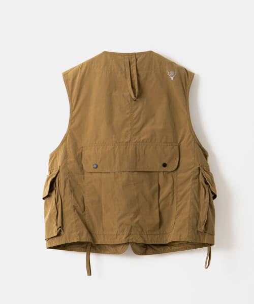 South 2 West 8 Tenkara Vest - Wax Coating EJ782-BSM94: Tan South 2 West 8 Tenkara Vest - Wax Coating EJ782-BSM94: Tan