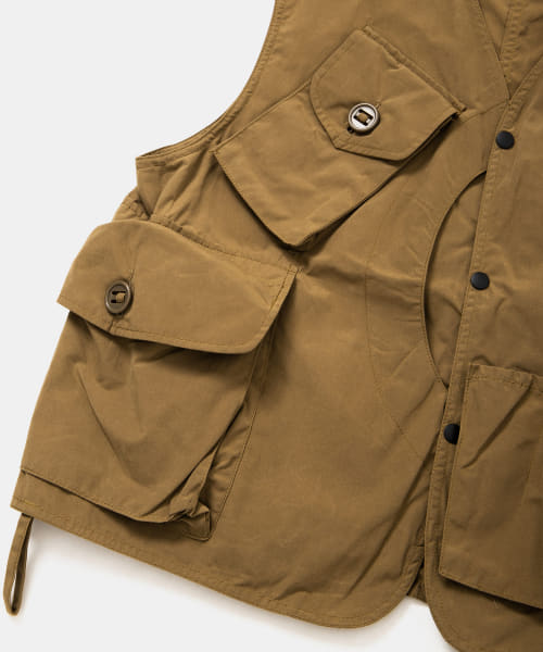South 2 West 8 Tenkara Vest - Wax Coating EJ782-BSM94: Tan South 2 West 8 Tenkara Vest - Wax Coating EJ782-BSM94: Tan