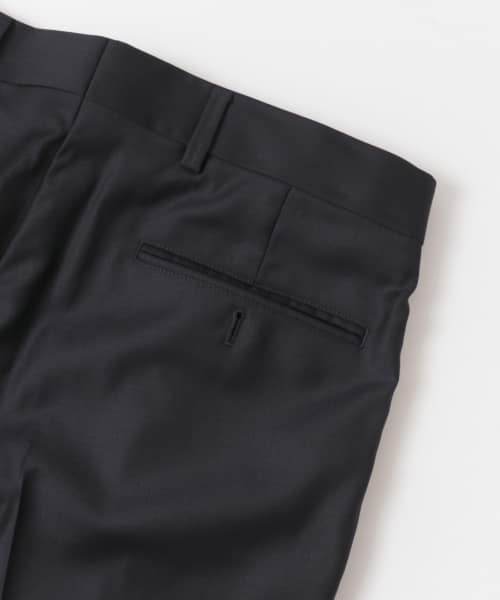 Madison Fit Pleat-Front Wool Trousers 56700-UM96: Navy Madison Fit Pleat-Front Wool Trousers 56700-UM96: Navy