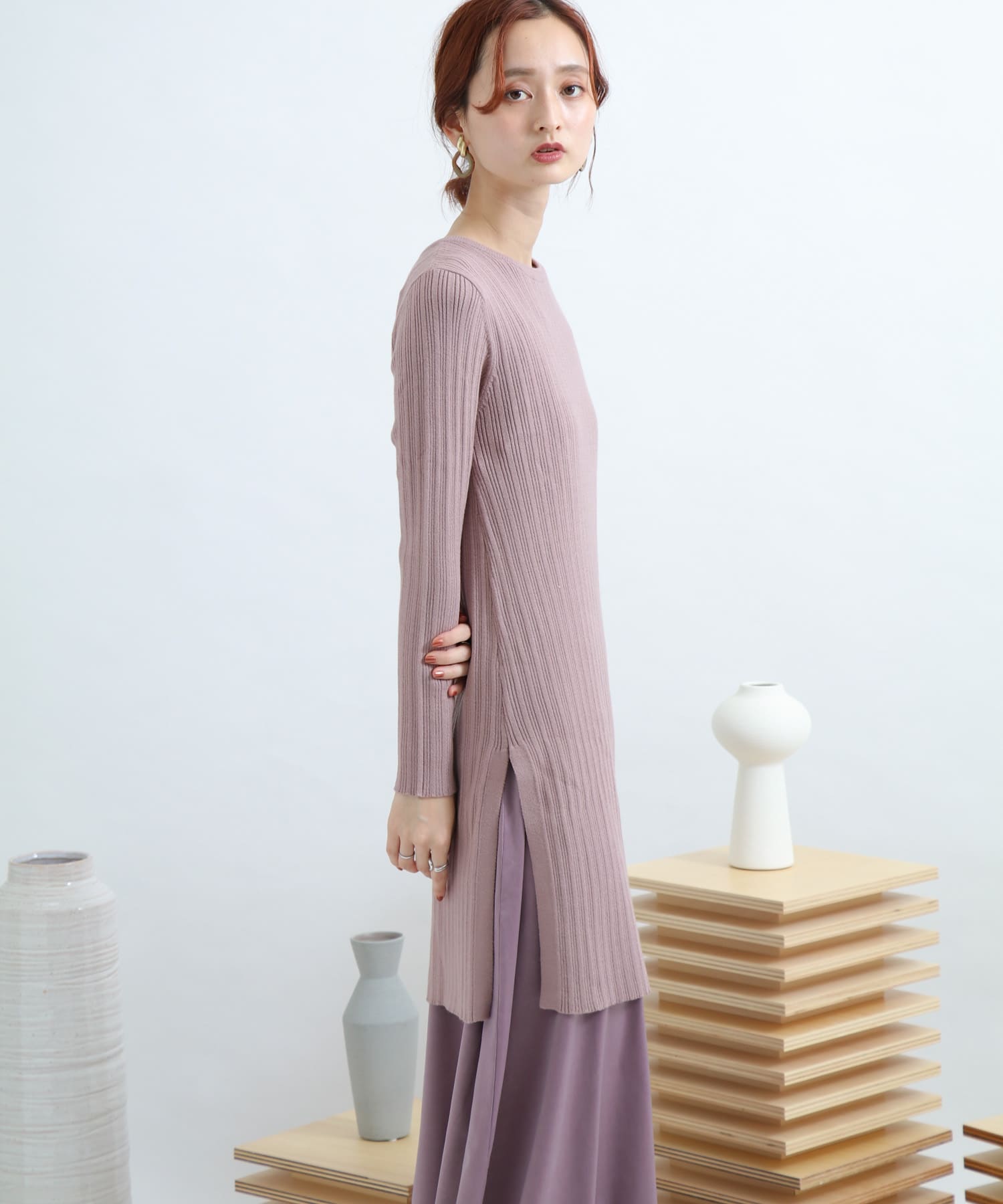 リブセーターキャミワンピースアンサンブル 07 26l103 Urban Research公式ファッション通販 リブセーターキャミワンピースアンサンブル 07 26l103 Urban Research公式ファッション通販
