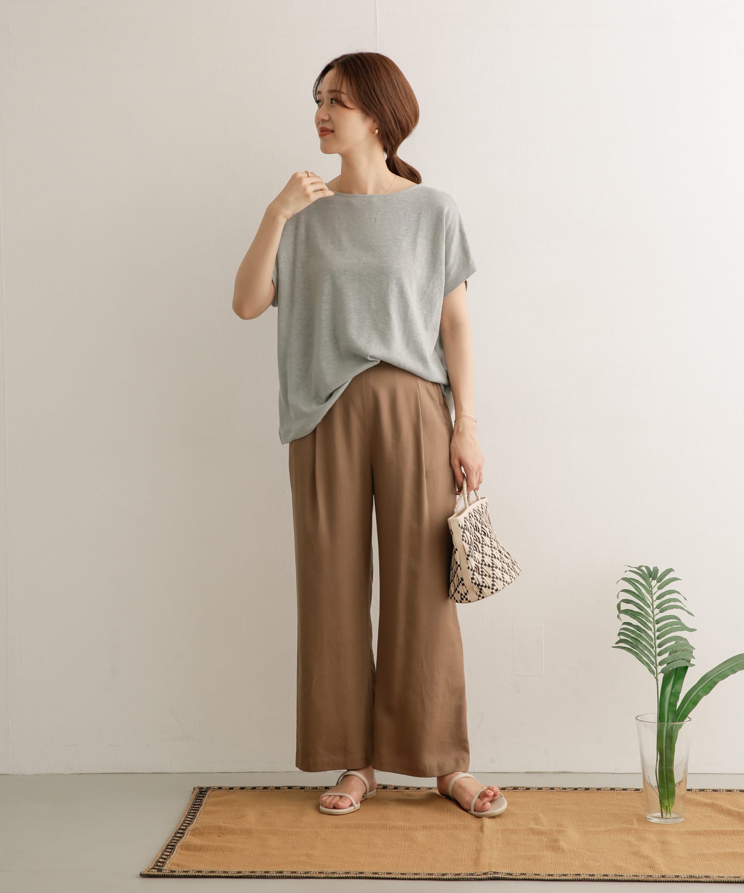 リネンコットンワイドカットソー Dr15 21m510 Urban Research公式ファッション通販