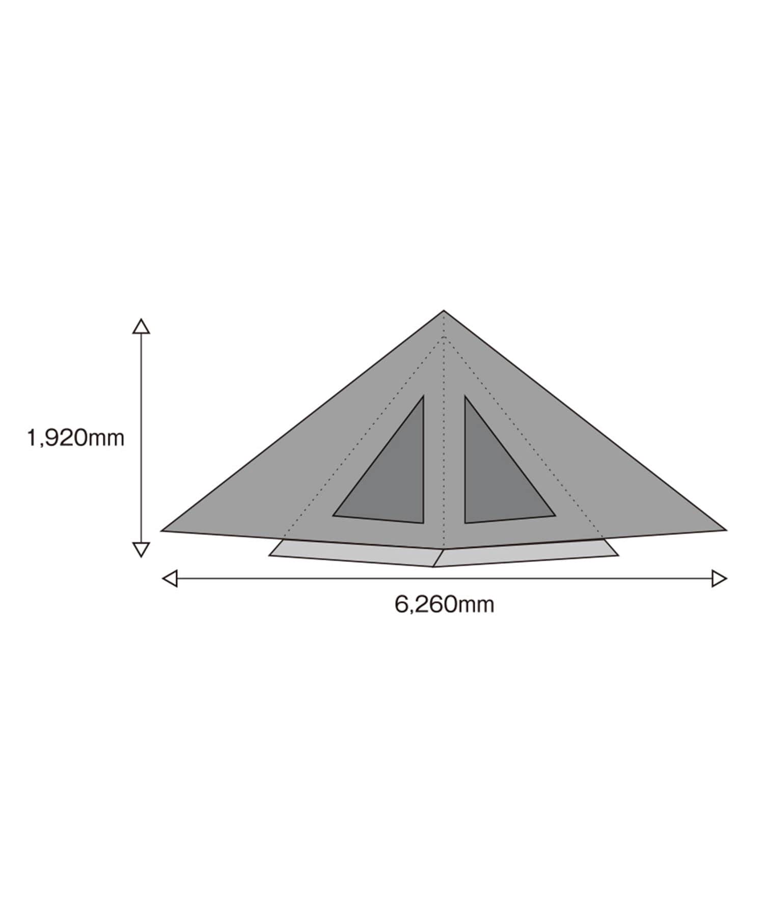 別注』tent-Mark DESIGNS×EKAL サーカスTCDXテントフラップ[FE23