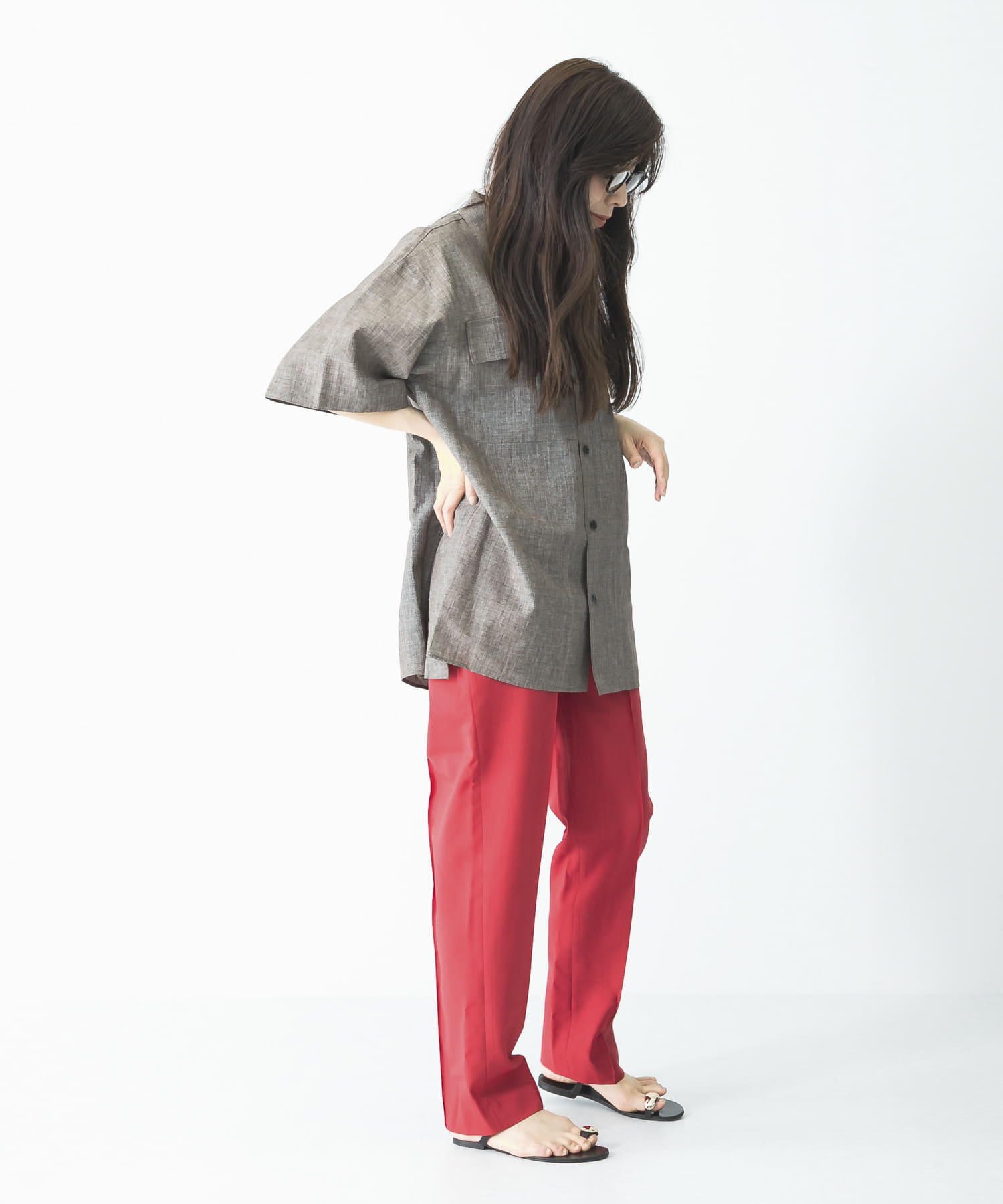POSTELEGANT Wool easy trousers[PT22S0005-UL24]｜URBAN RESEARCH公式