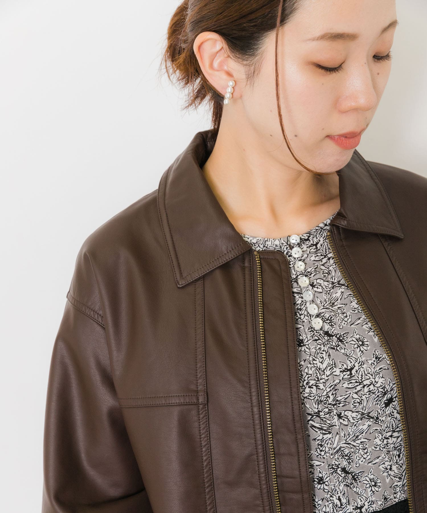ウォッシャブルフェイクレザーブルゾン[LA26-27R401]｜URBAN RESEARCH公式ファッション通販