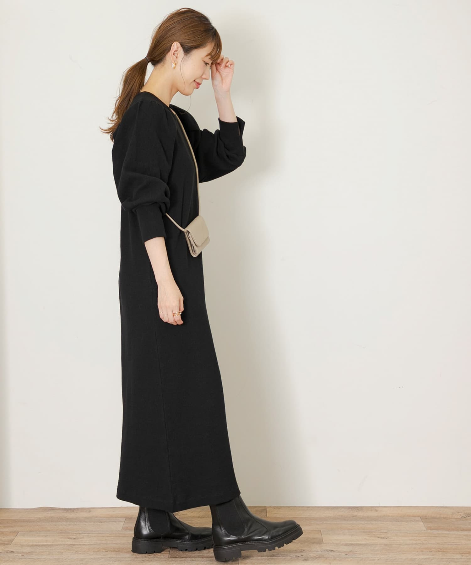 パフスリーブワッフルカットワンピース[LA26-26R401]｜URBAN RESEARCH公式ファッション通販