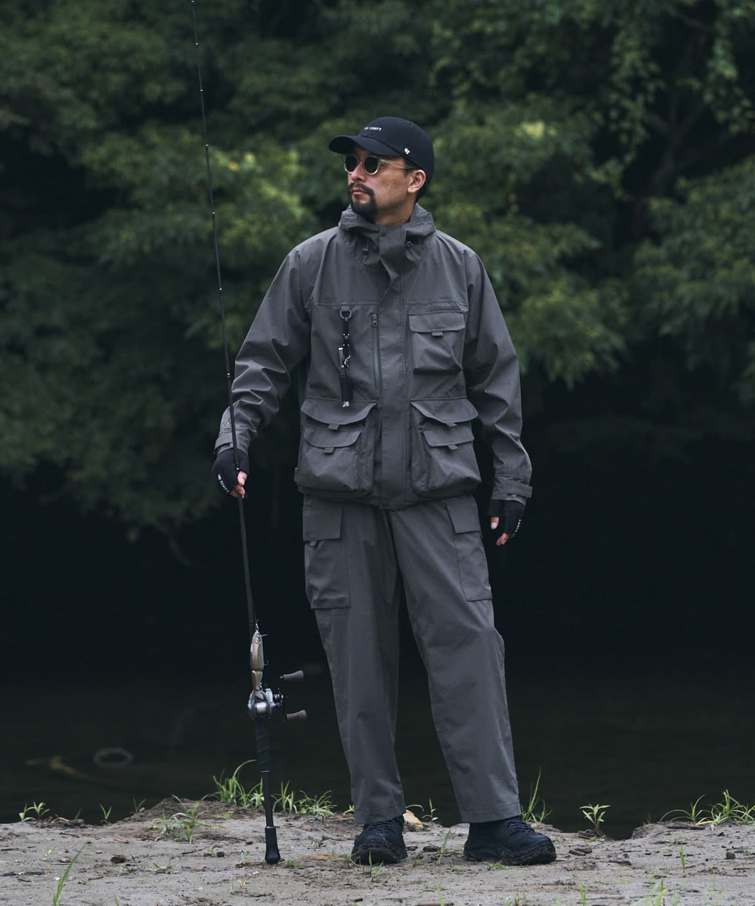 『別注』Abu Garcia×LAKE SEEKERS ブラックです！