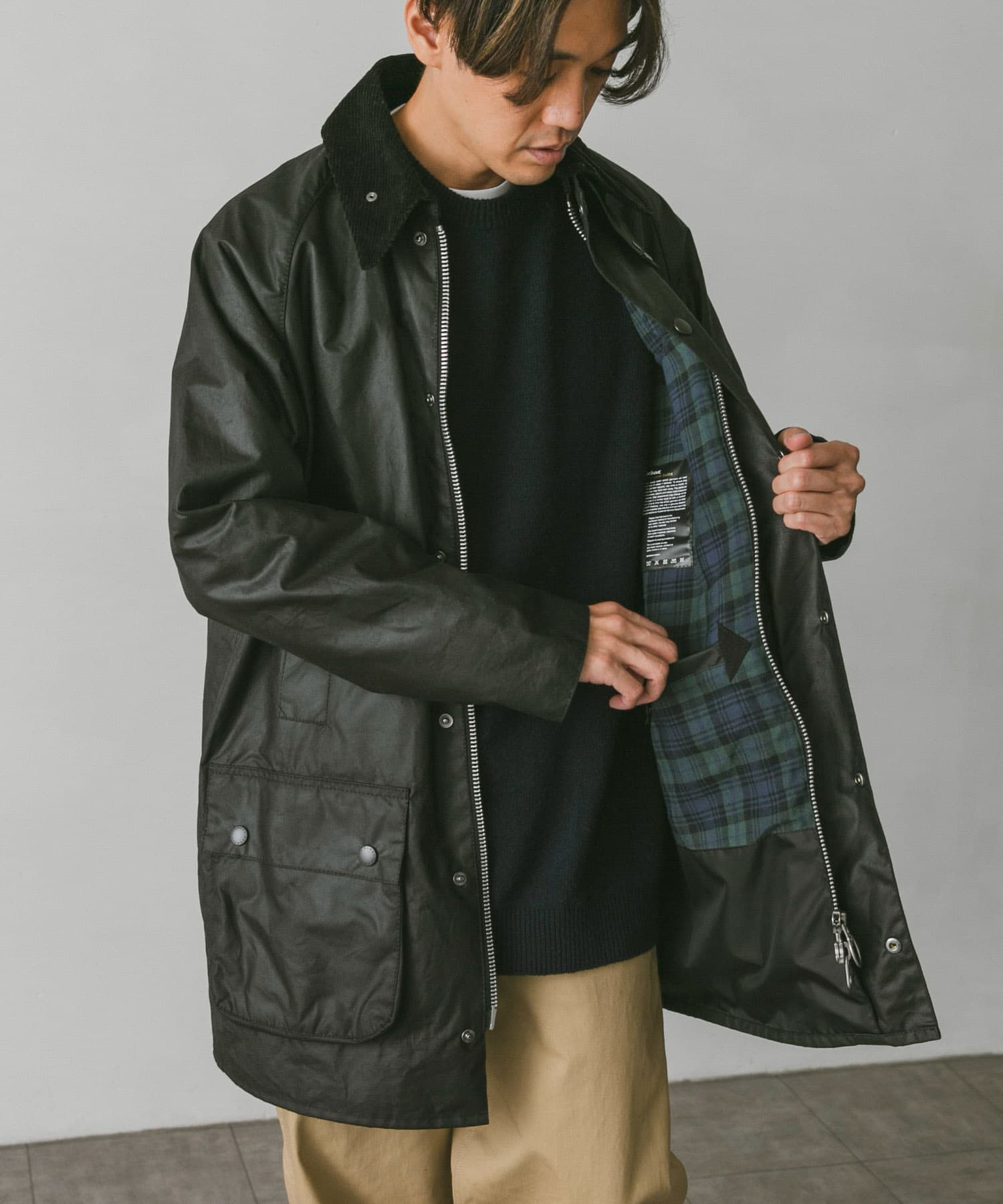 別注』Barbour×DOORS OS WAX GAMEFAIR[MWX2177URD-DM26]｜URBAN