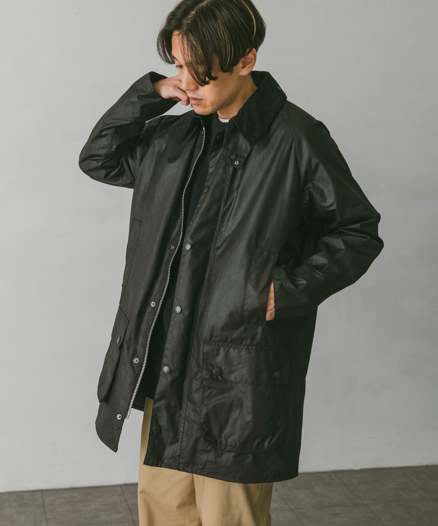 別注』Barbour×DOORS OS WAX GAMEFAIR[MWX2177URD-DM26]｜URBAN