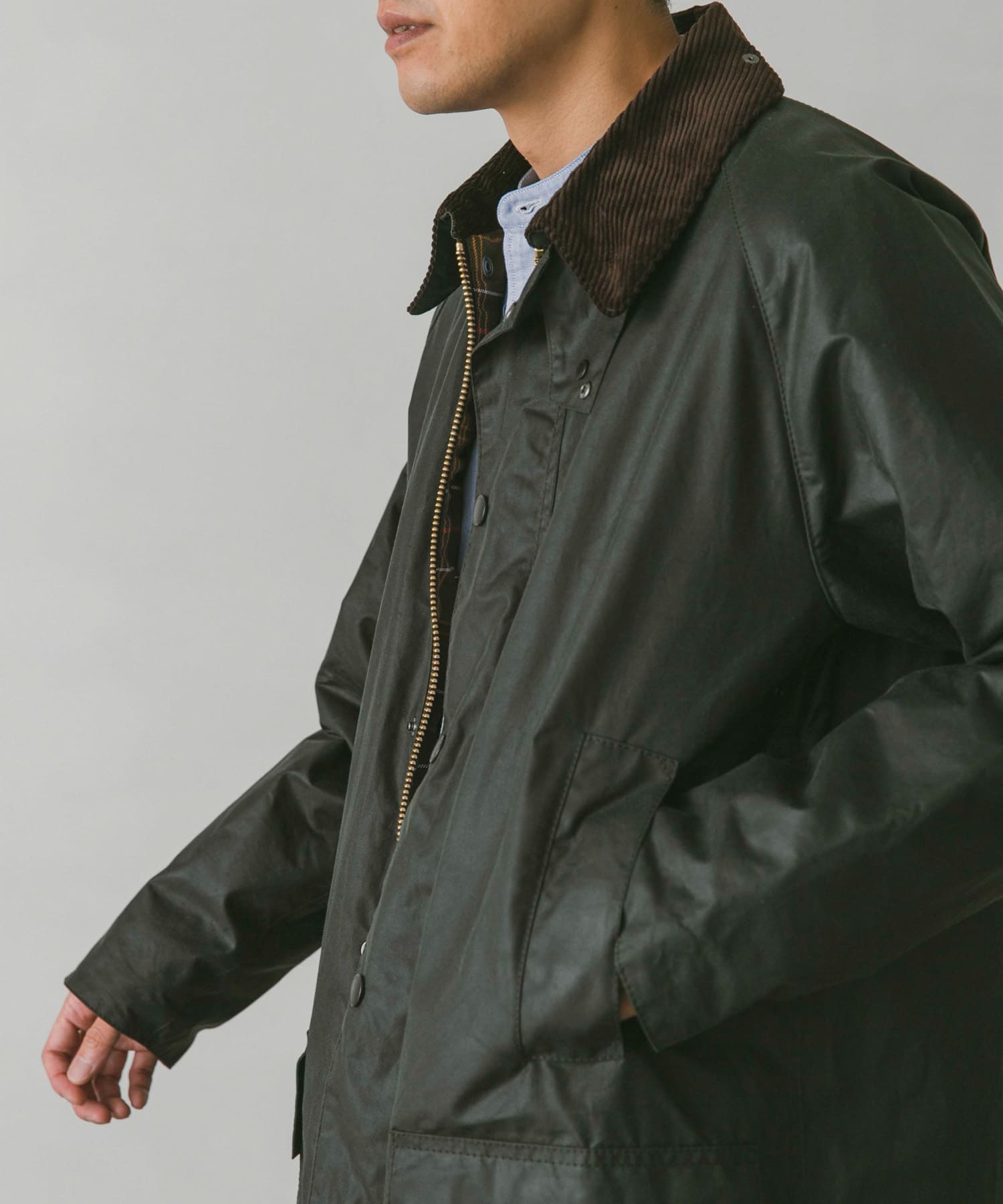 別注』Barbour / DOORS OS WAX GAMEFAIR[MWX2177URD-DM26