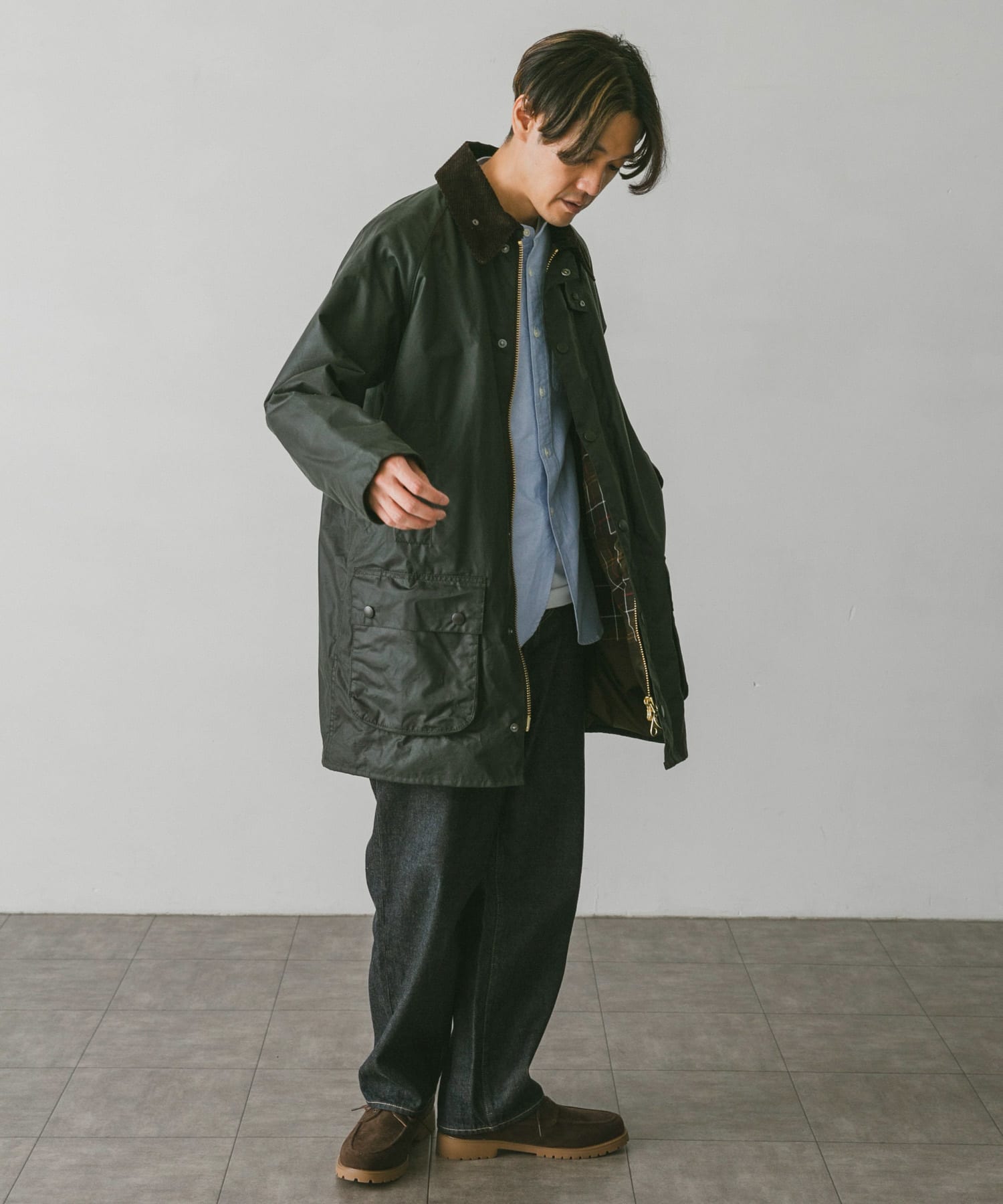 別注』Barbour×DOORS OS WAX GAMEFAIR[MWX2177URD-DM26]｜URBAN