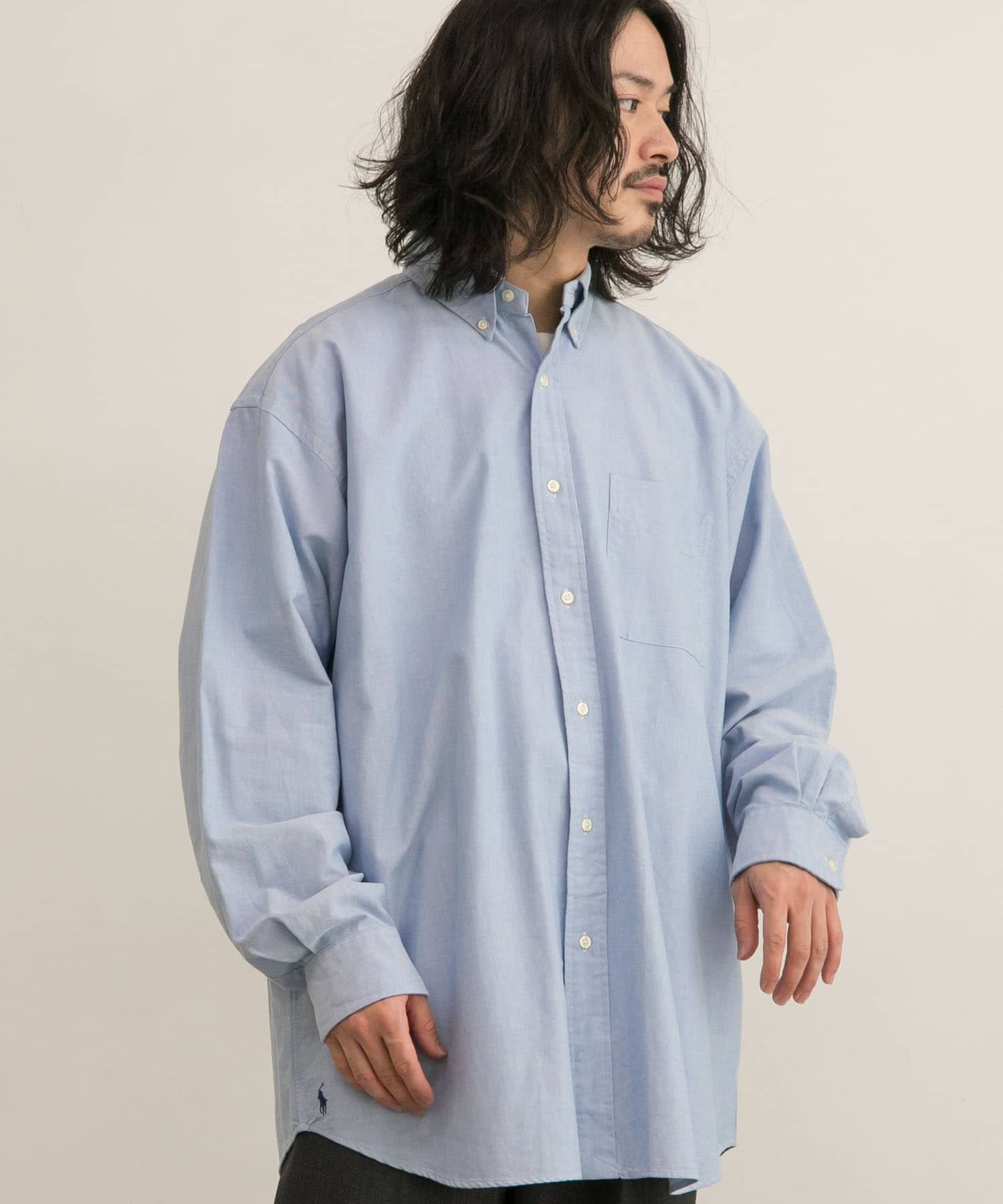 POLO RALPH LAUREN BIG FIT LONG SLEEVE SHIRTS[Z224SL40BM-UM26 