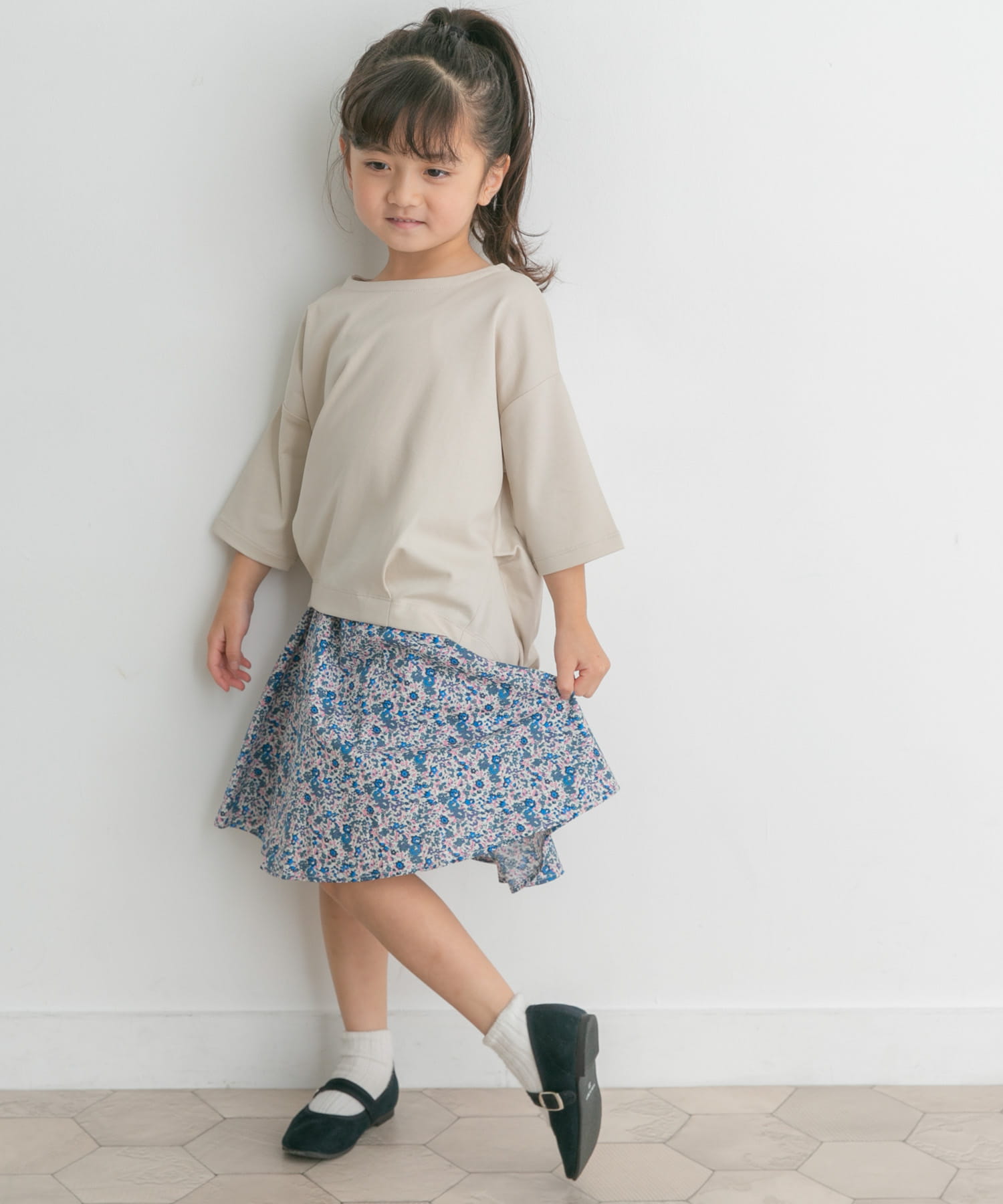 花柄インナーパンツ付スカート(KIDS)[DR34-35B210]｜URBAN RESEARCH