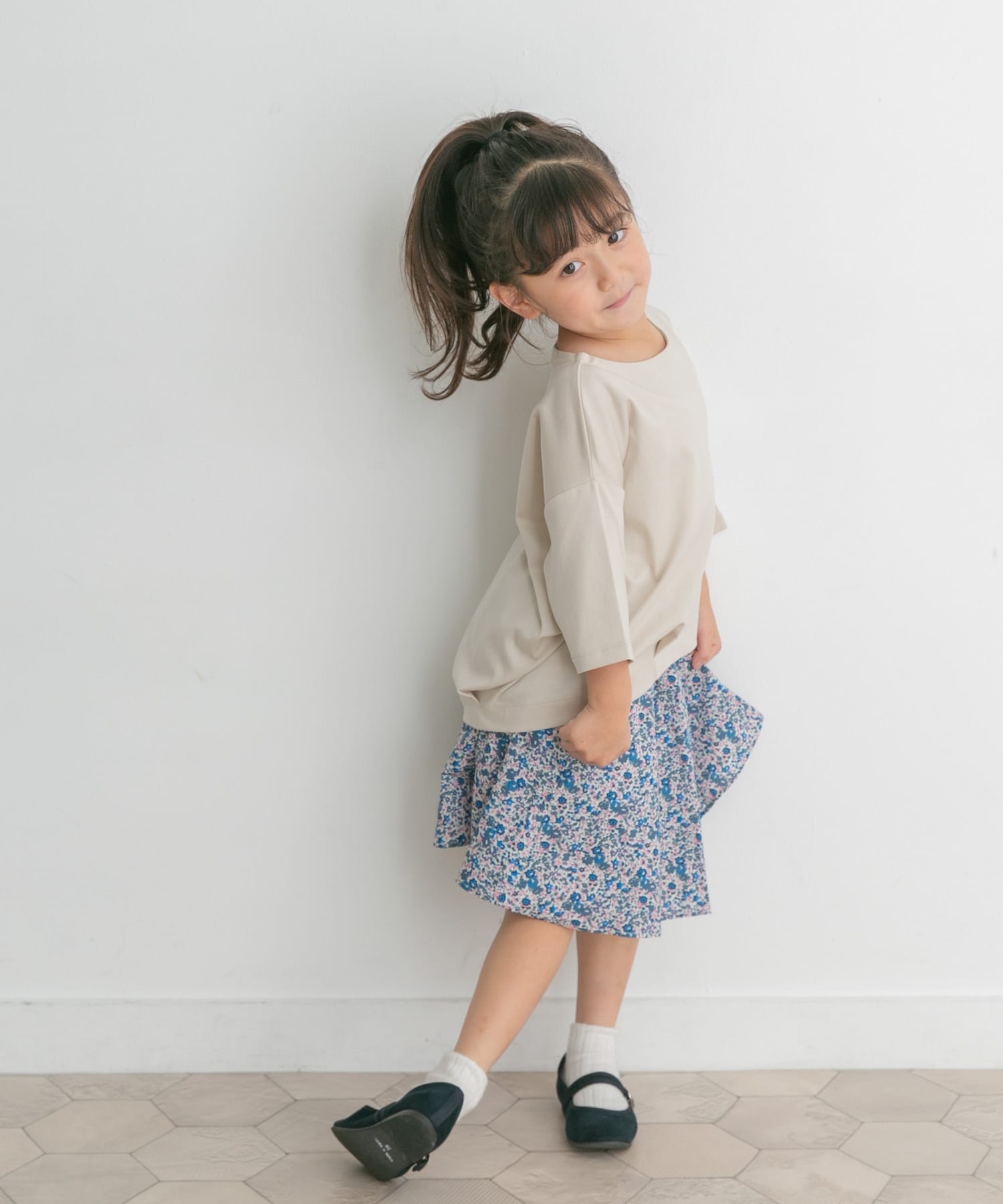 花柄インナーパンツ付スカート(KIDS)[DR34-35B210]｜URBAN RESEARCH