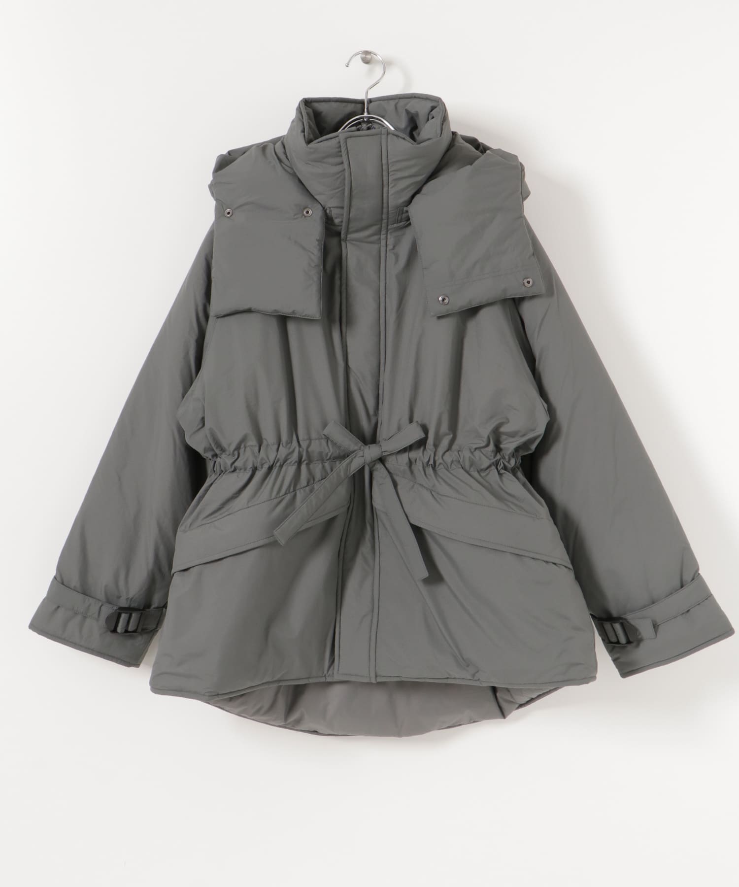 別注』WILDTHINGS×URBS hooded puff jacket[WT22480SN-BSL27]｜URBAN