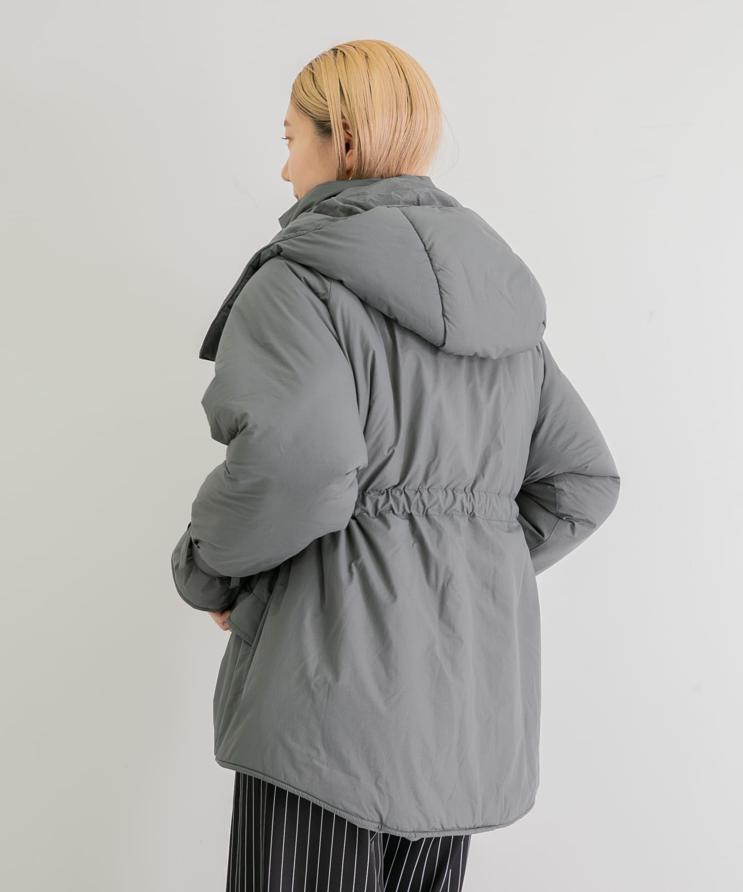 別注』WILDTHINGS×URBS hooded puff jacket[WT22480SN-BSL27]｜URBAN