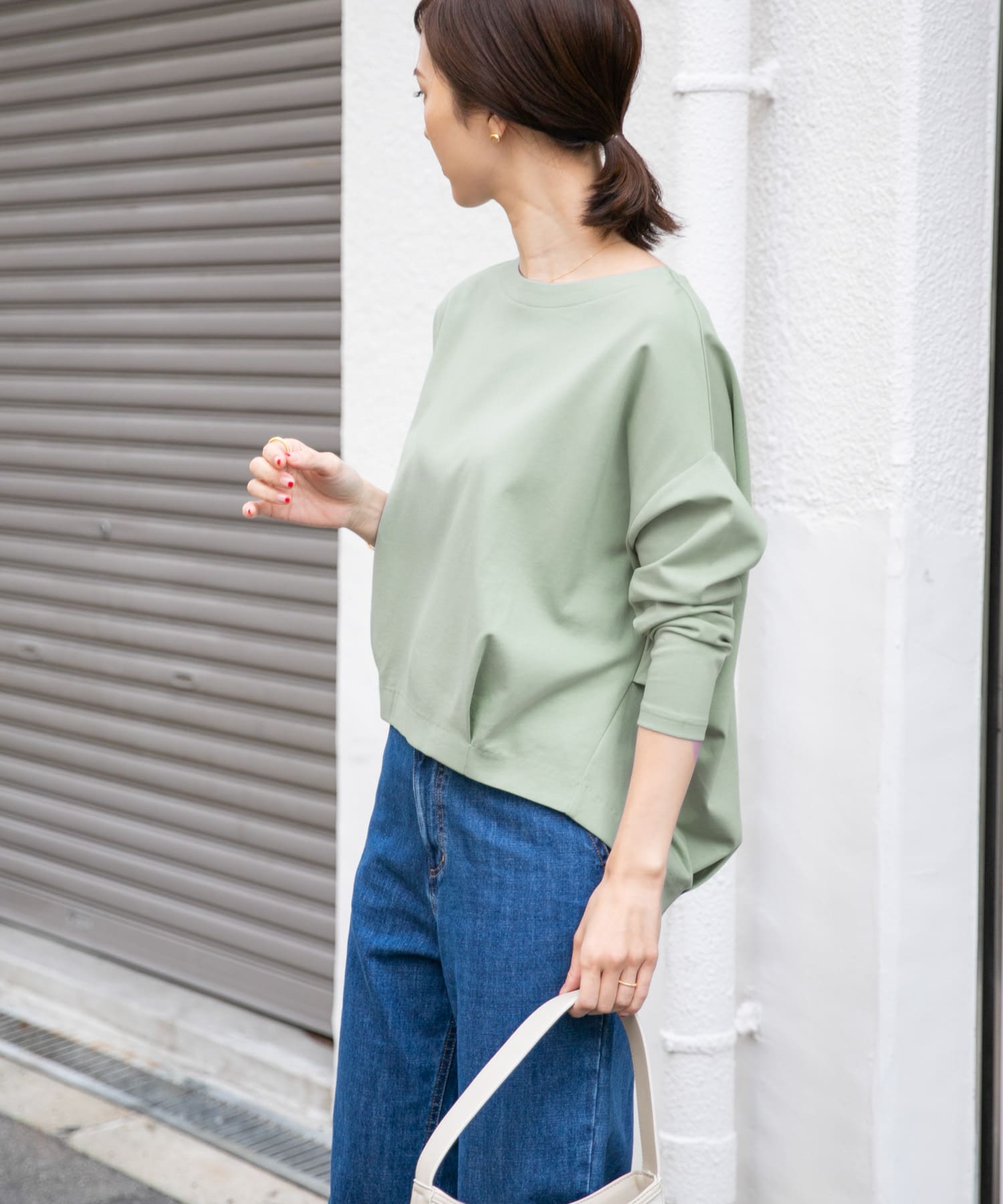 新品❤️リネンバックタックプルオーバー＊アーバンリサーチドアーズ