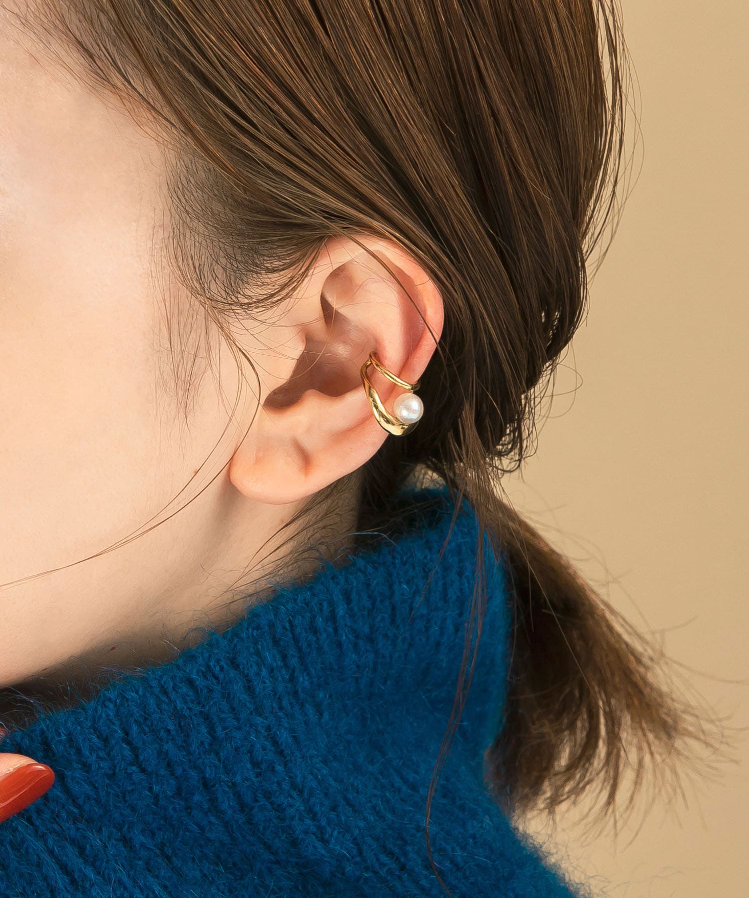 Favorible Two Lines Pearl Ear Cuff Ra27 2mw702 Urban Research公式ファッション通販