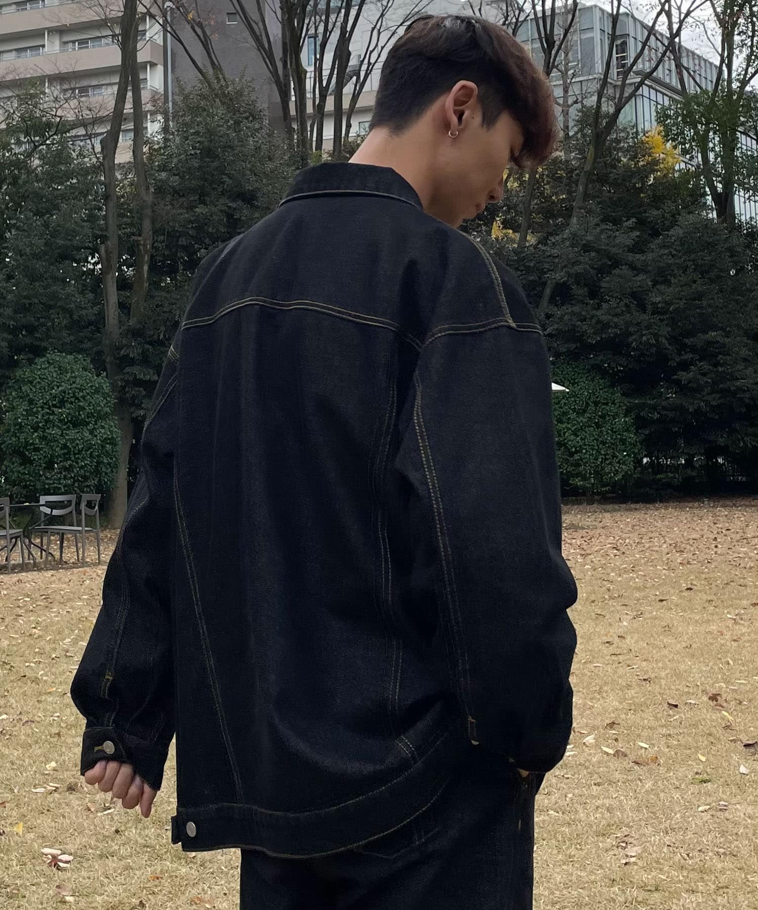 Couleur Meler sakasa trucker denim jacket[EC34-17S001]｜URBAN 