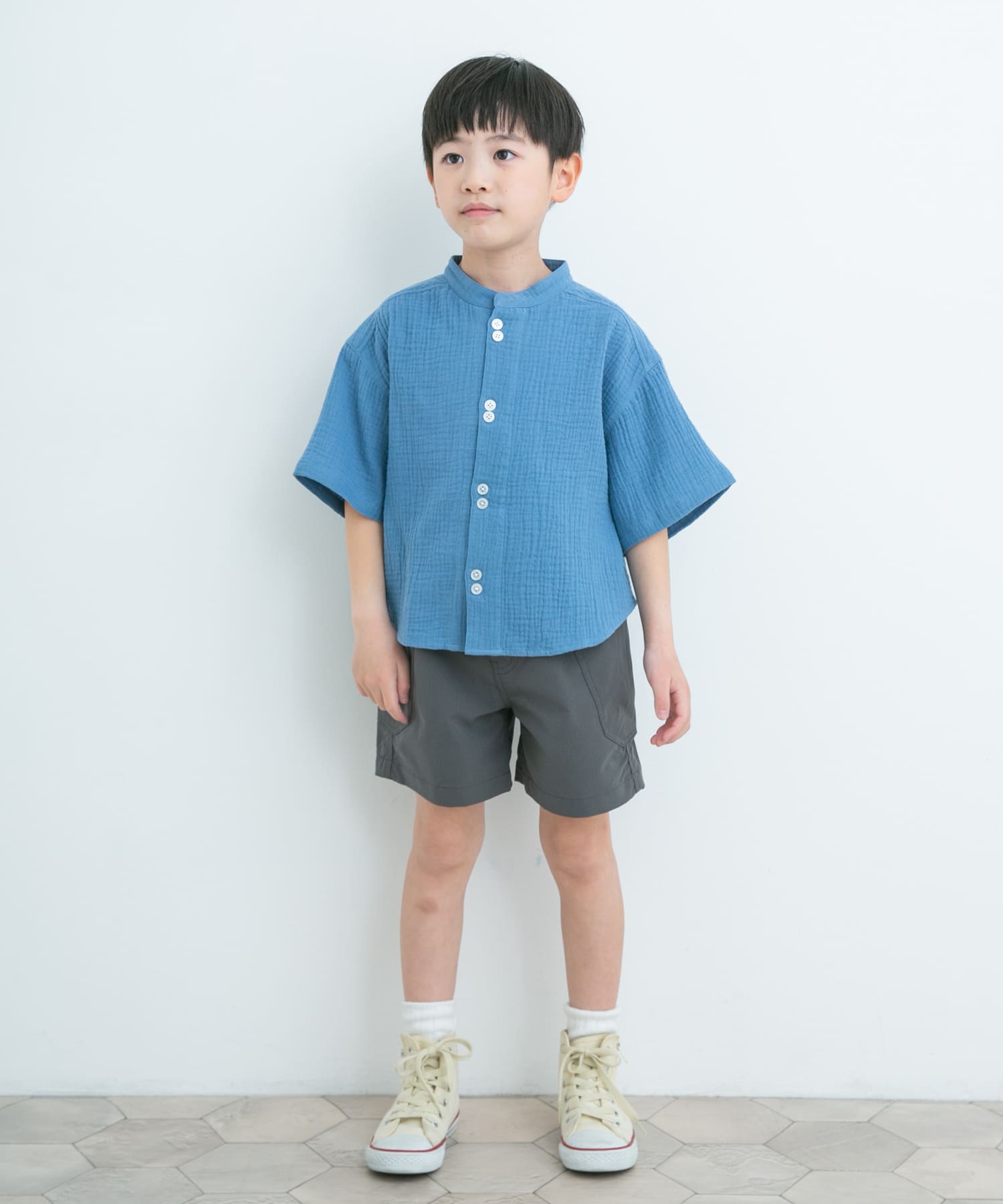 Wガーゼバンドカラーシャツ(KIDS)[DR35-33B149]｜URBAN RESEARCH公式
