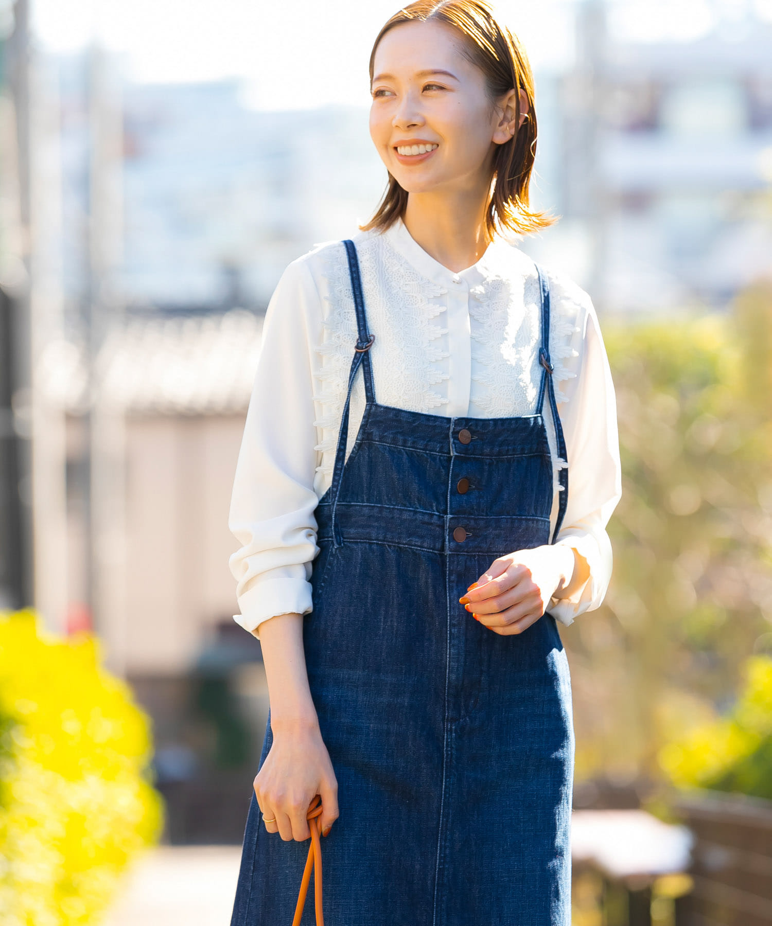 別注』Wrangler×ROSSO SALOPETTE SKIRT[WS8187-RL34]｜URBAN RESEARCH