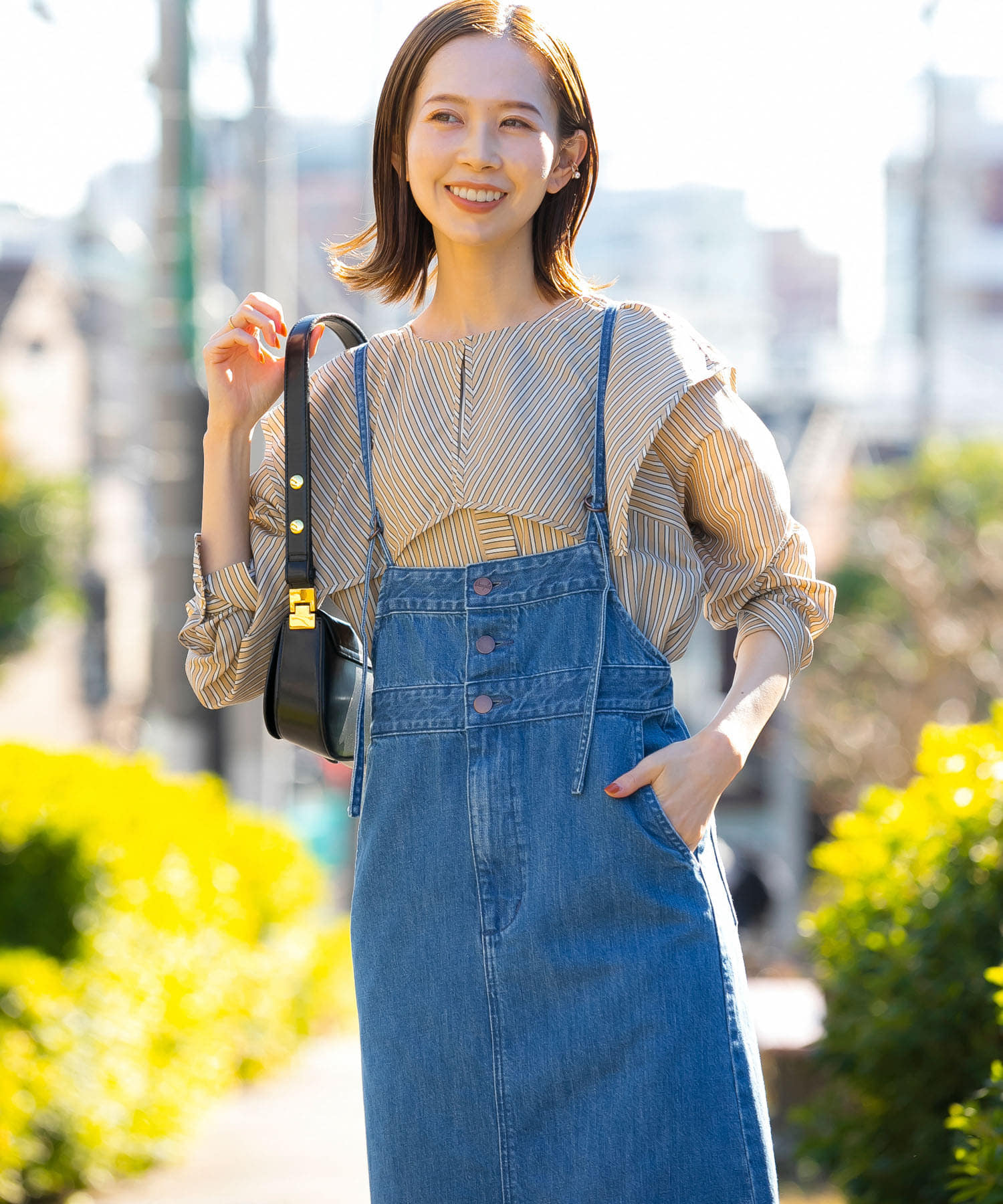 別注』Wrangler×ROSSO SALOPETTE SKIRT[WS8187-RL34]｜URBAN RESEARCH