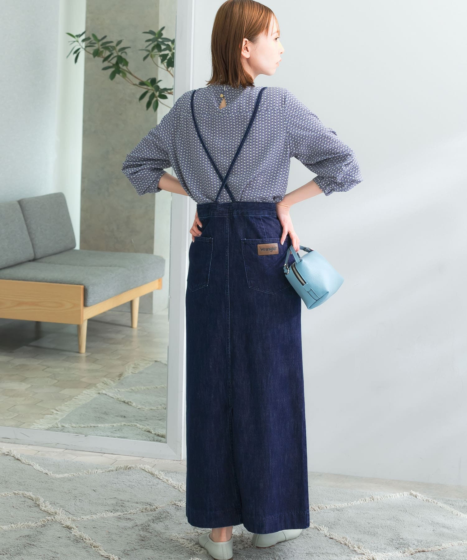 別注』Wrangler×ROSSO SALOPETTE SKIRT[WS8187-RL34]｜URBAN RESEARCH