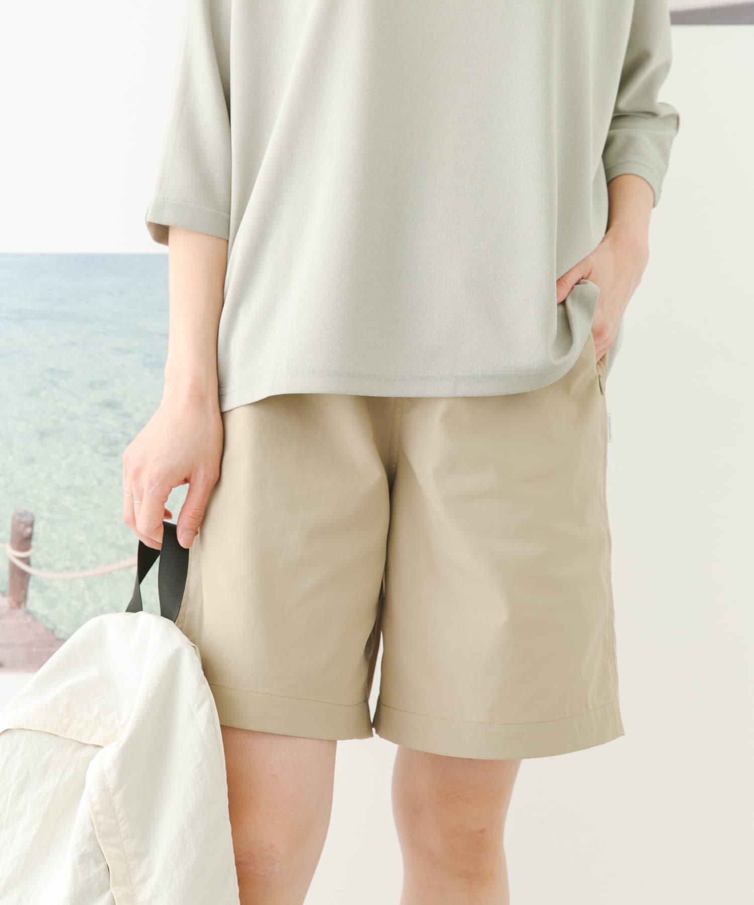 FORK&SPOON add fabrics バギーズショーツ[DF35-24V041]｜URBAN 