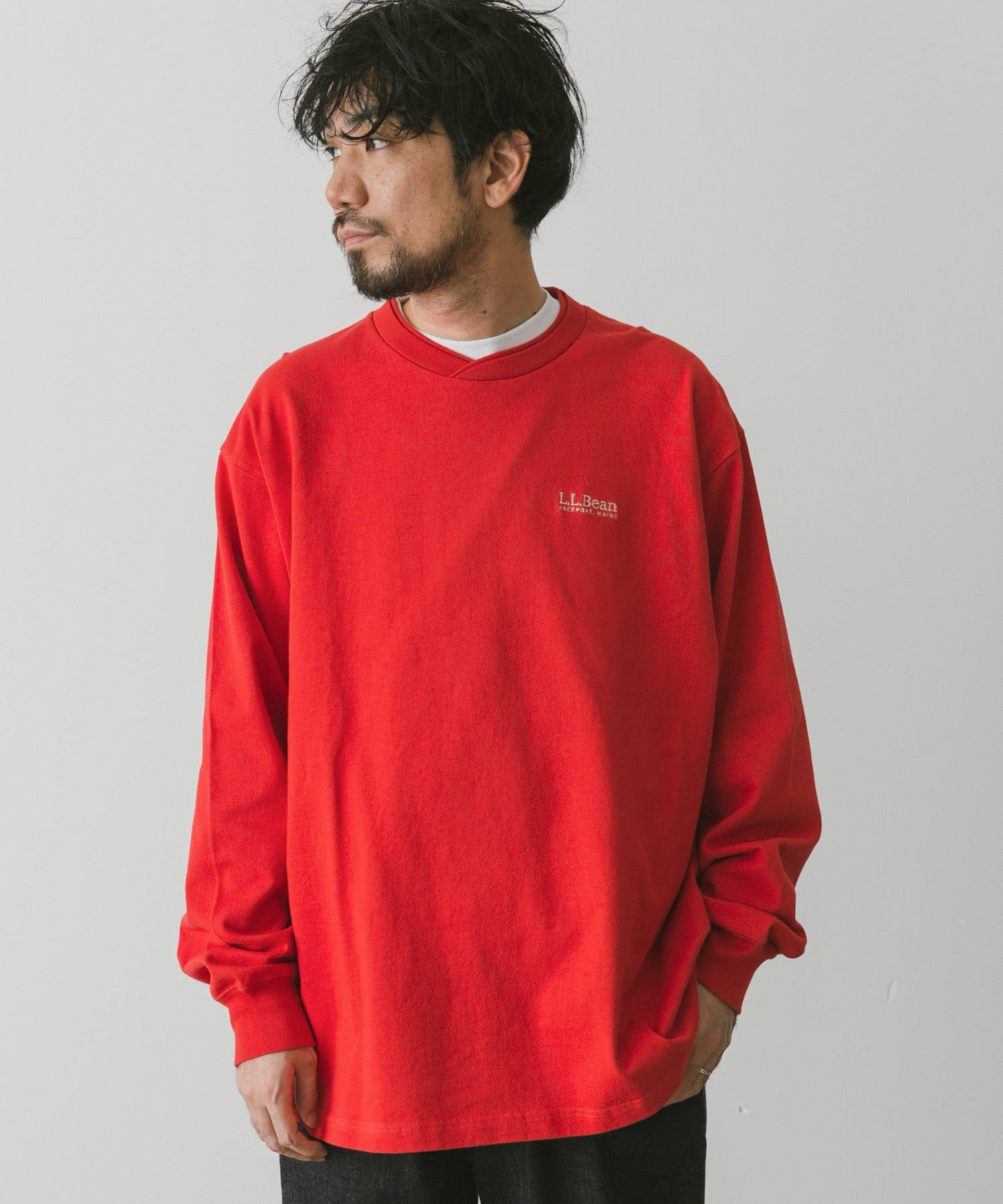 カジュアルL.L.Bean Long Sleeve 【M】