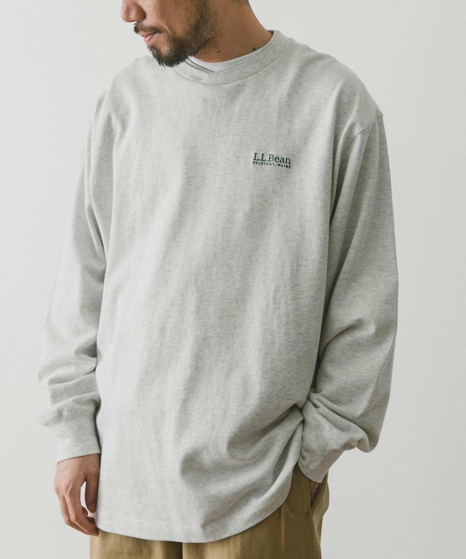 カジュアルL.L.Bean Long Sleeve 【M】