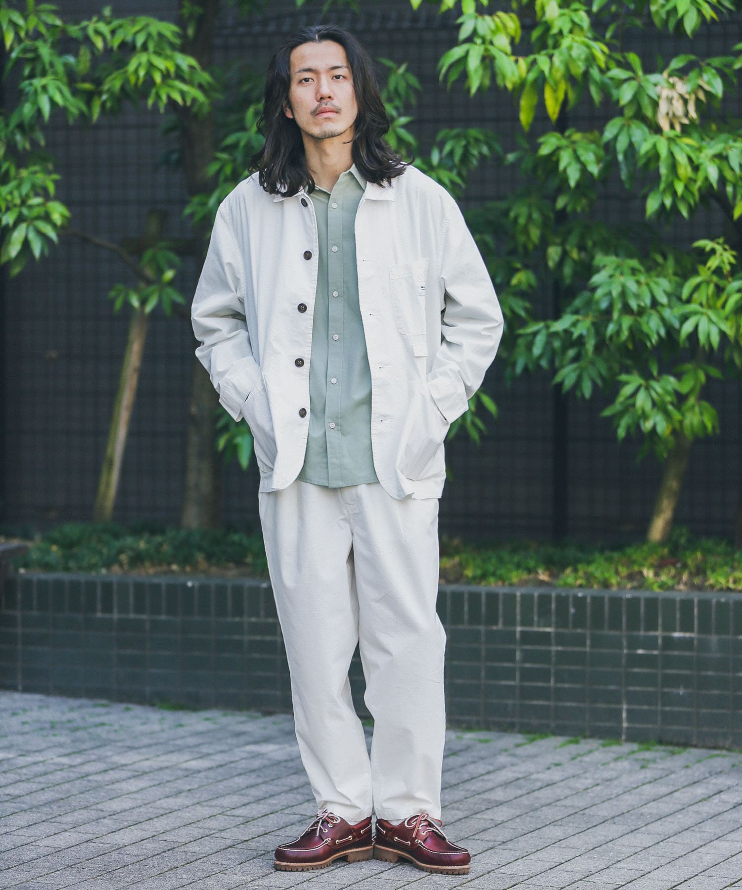別注』BAEXFATE×Sonny Label ムラ染リップストップカバーオール[LA34