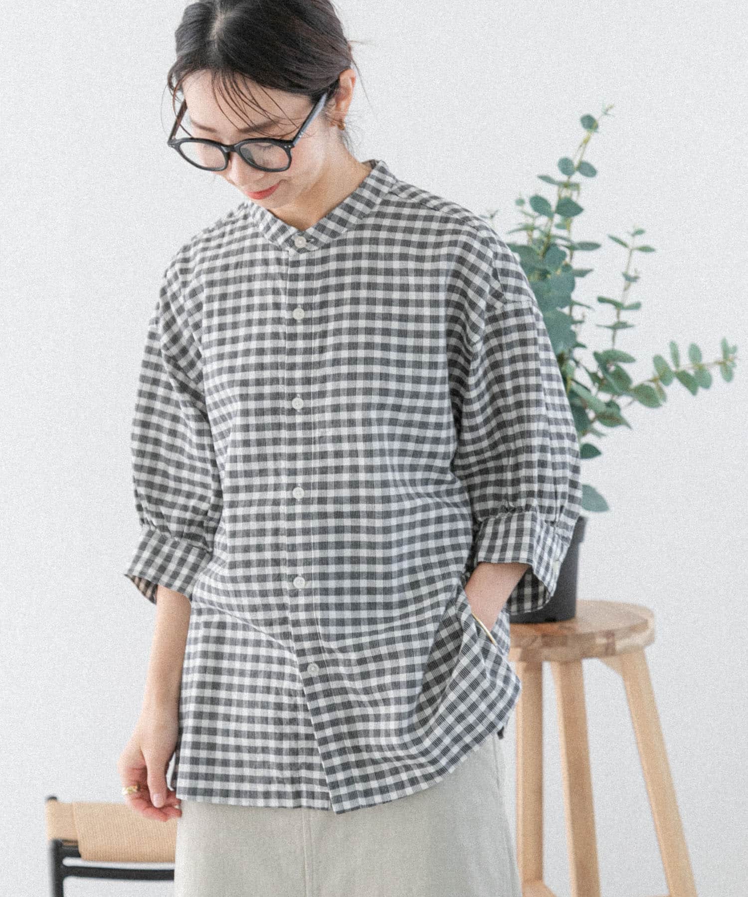 FORK&SPOON コットンリネンブラウス[DF35-23V052]｜URBAN RESEARCH公式