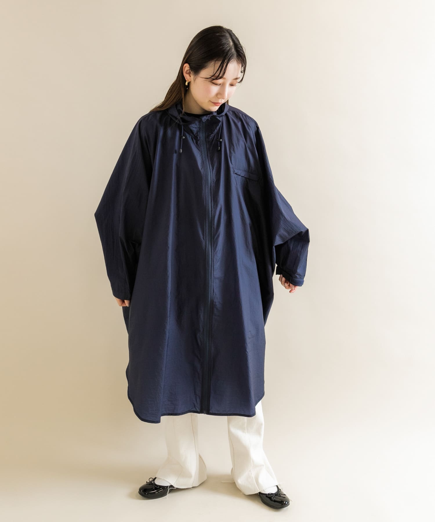 because Super Light Rain Poncho[B730164-SM34]｜URBAN