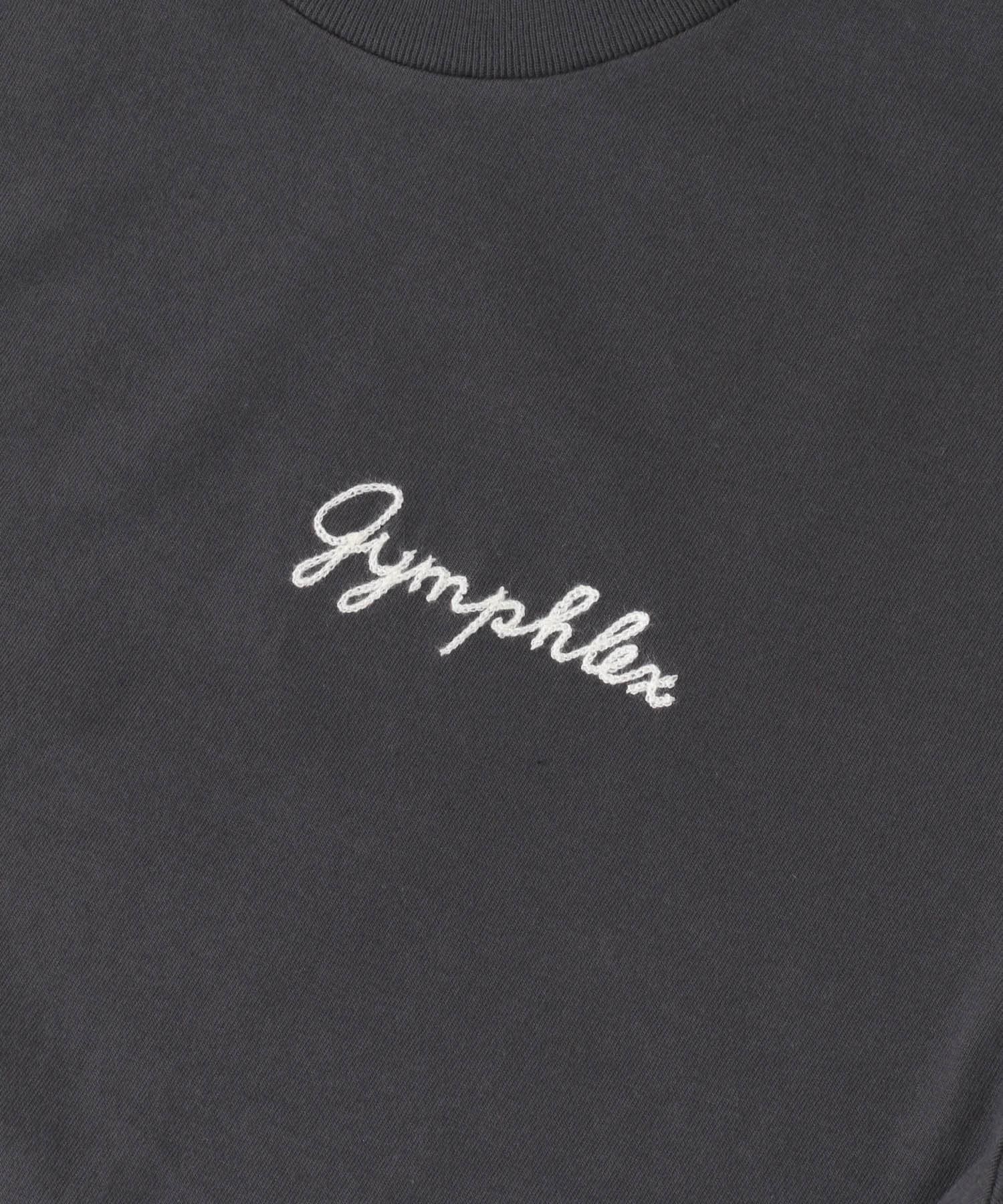 [SUMMER SALE 20%OFF] Gymphlex（ジムフレックス）レディース ロゴ刺繍 コットンジャージー クルーネック 半袖Tシャツ COMBED COTTON JERSEY T-SHIRTS　J-1155CH