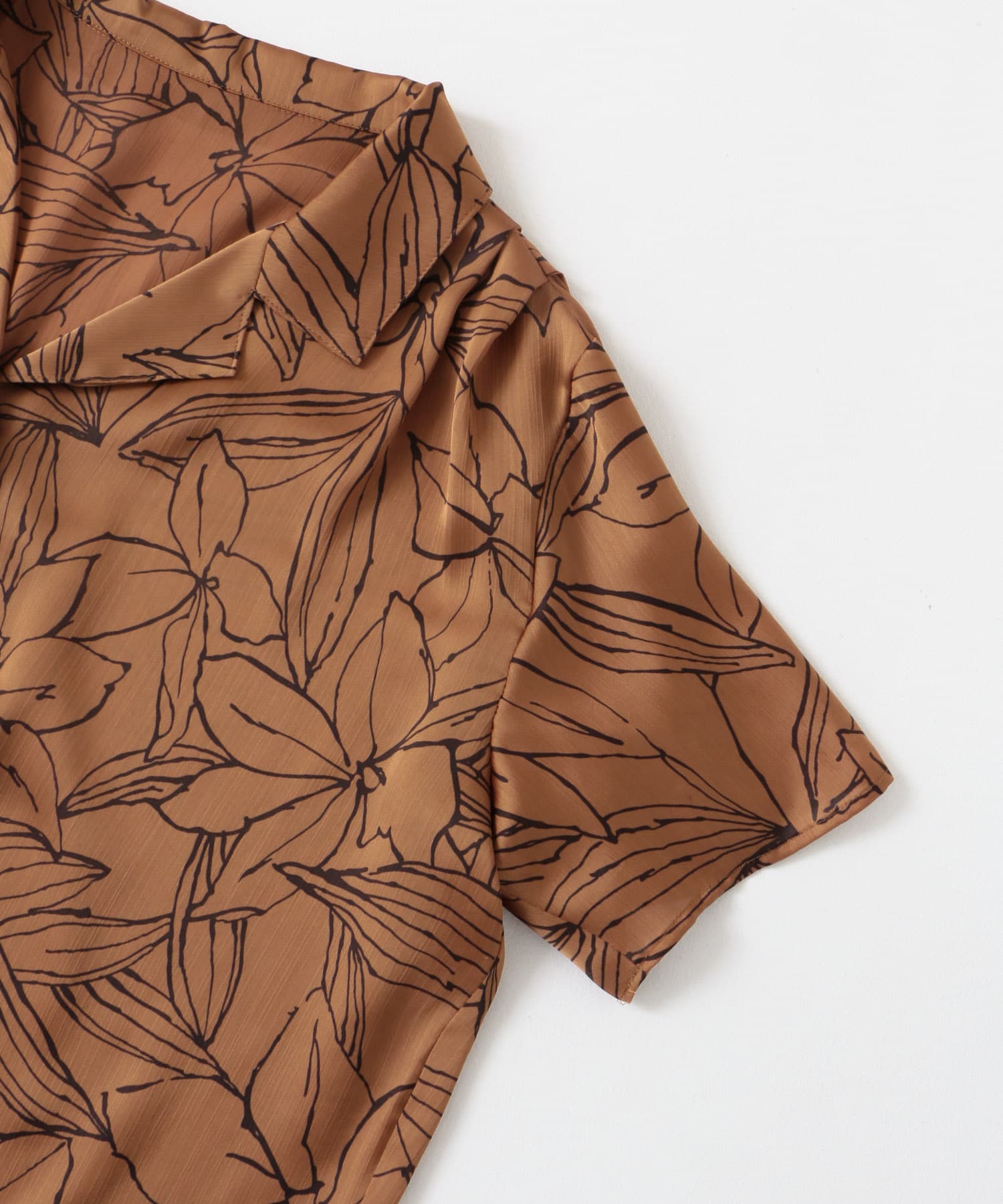 iNtimite Crepe de chine Print Shirts[62320102-ML35n]｜URBAN