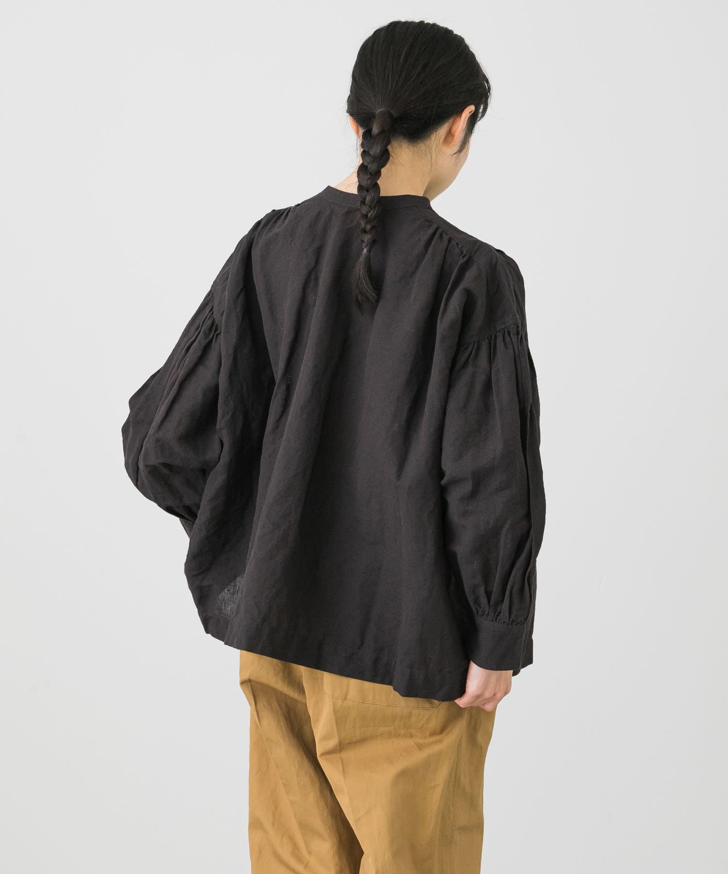 コットンリネンギャザーブラウス[GA35-23M013]｜URBAN RESEARCH公式