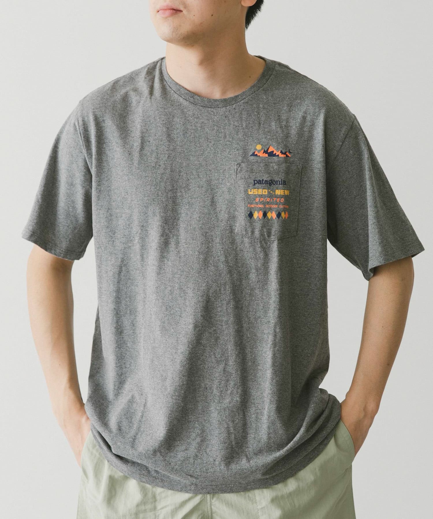 patagonia SpiritedSeasonsPocket T-shirts[37593-DM35]｜URBAN 