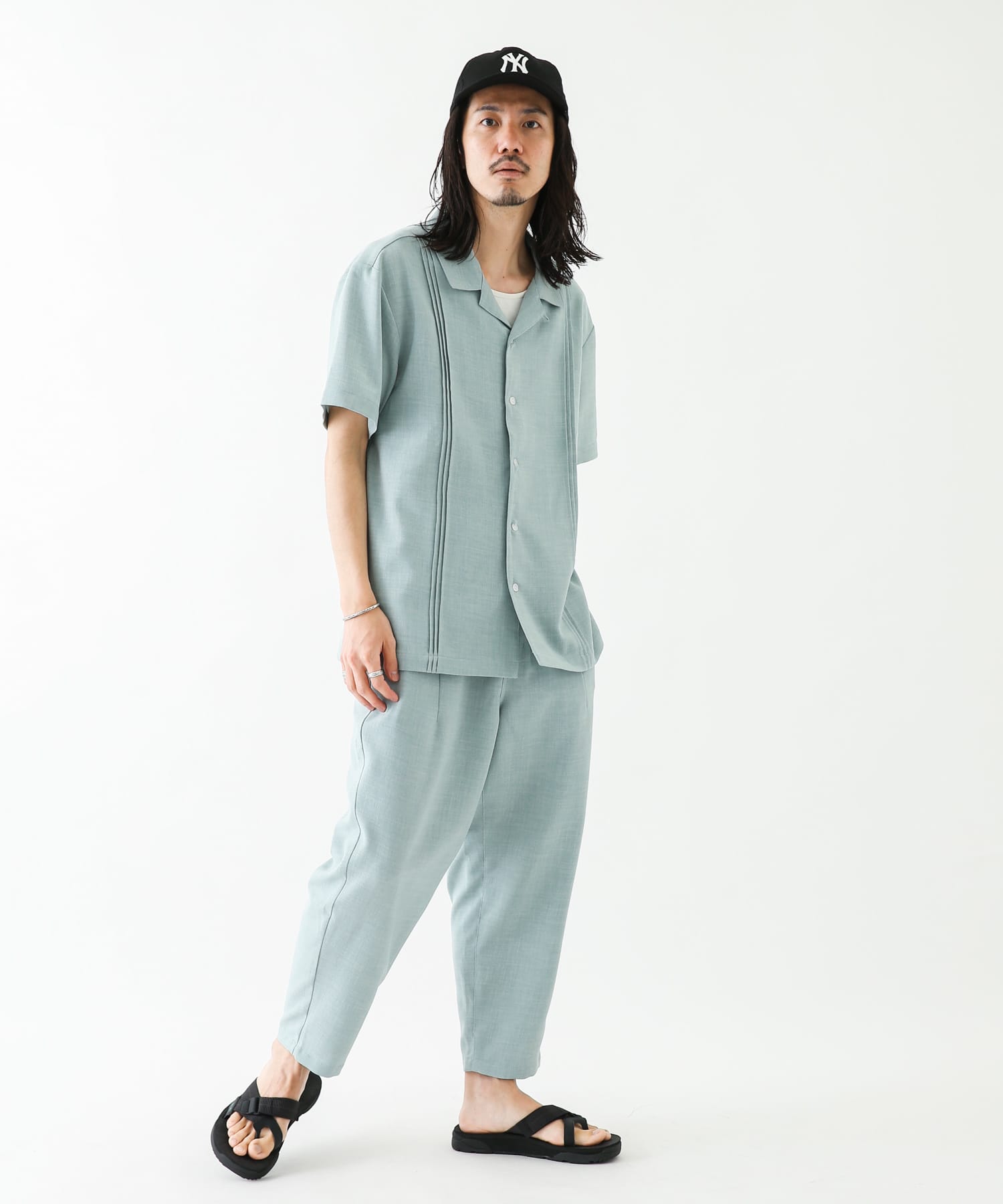 未使用近 ビアズリー テックリネン パンツ｜Yahoo!フリマ（旧