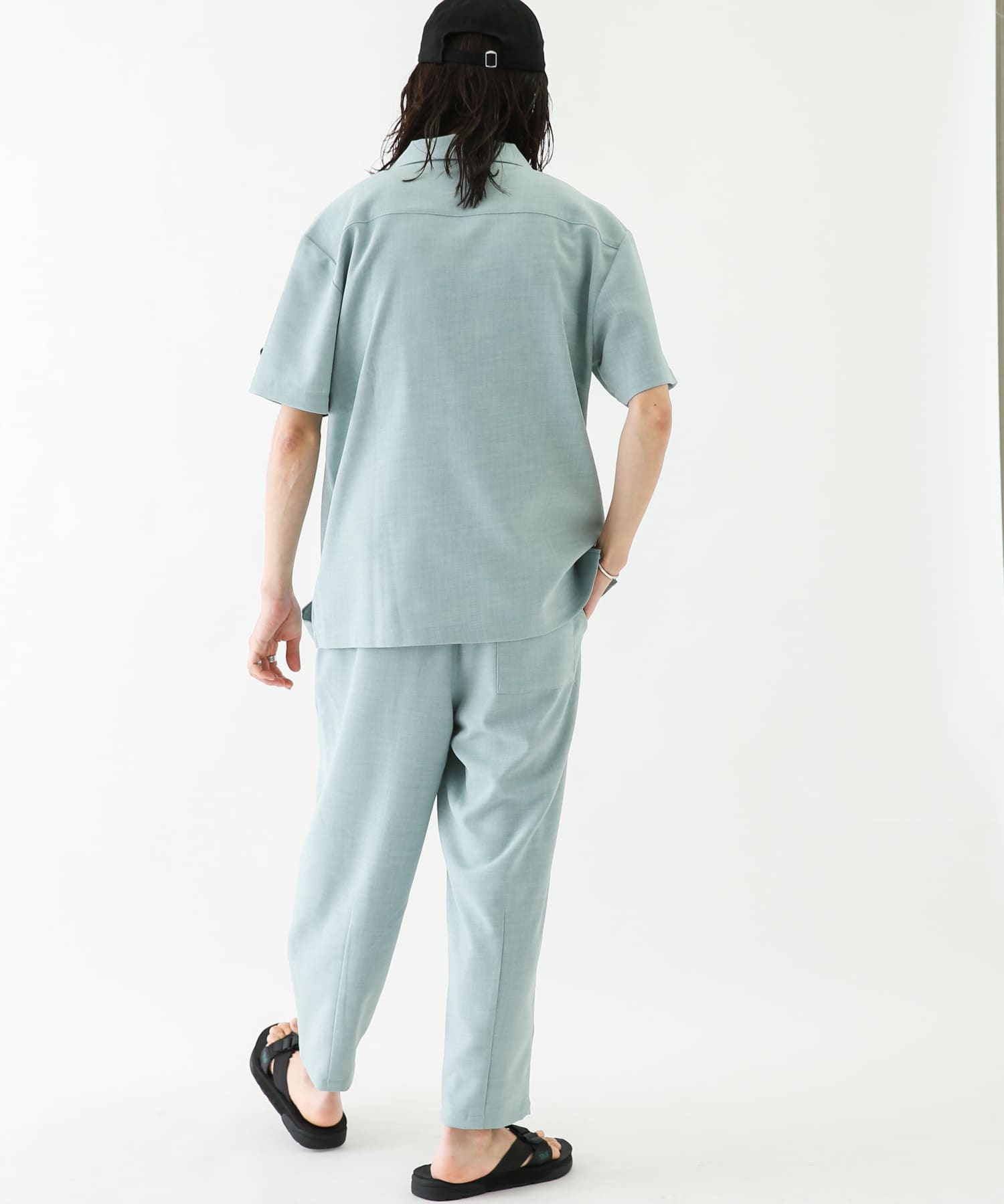 別注』BAEXFATE×Sonny Label テックリネンイージーパンツ[LA35