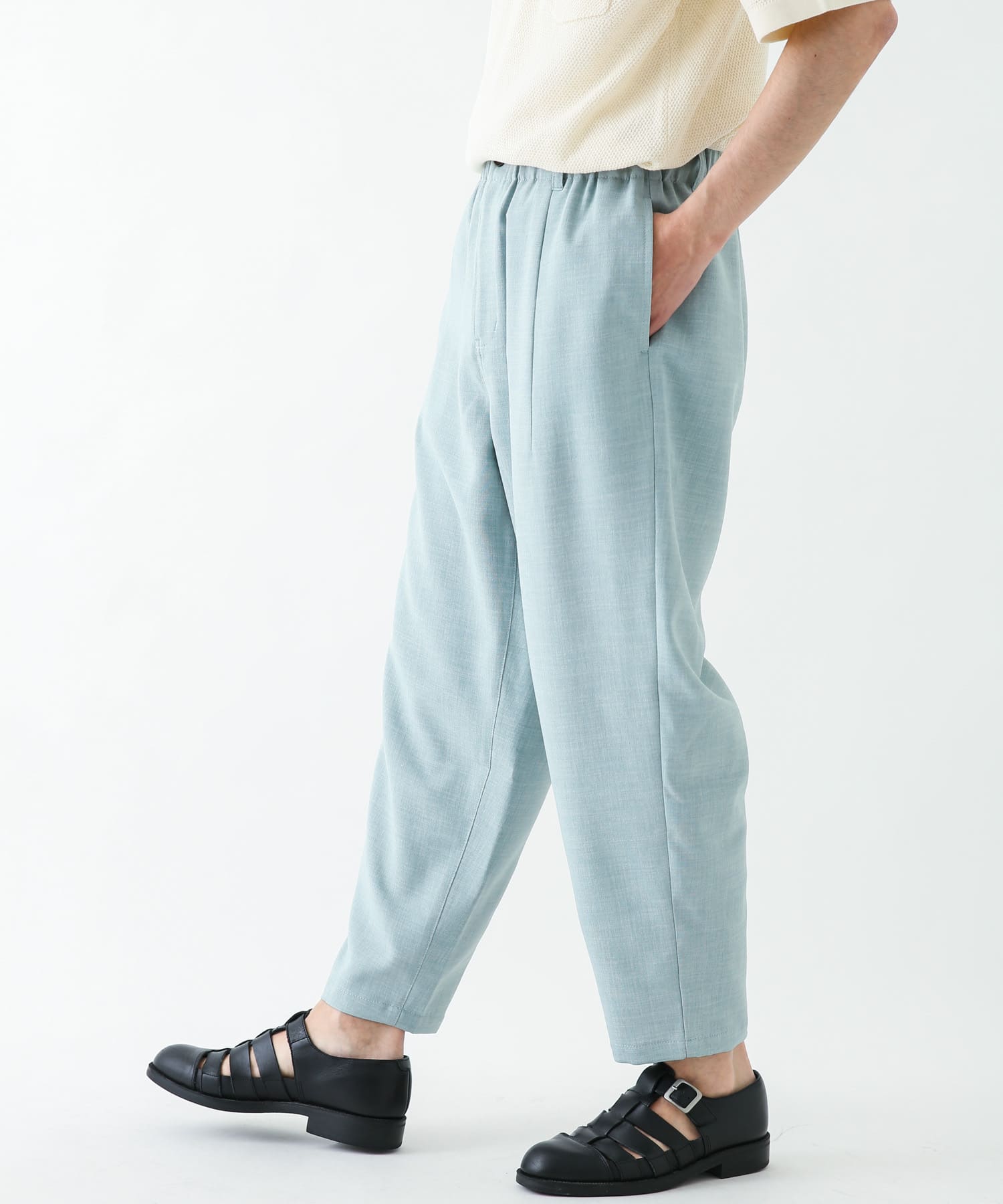 別注』BAEXFATE×Sonny Label テックリネンイージーパンツ[LA35