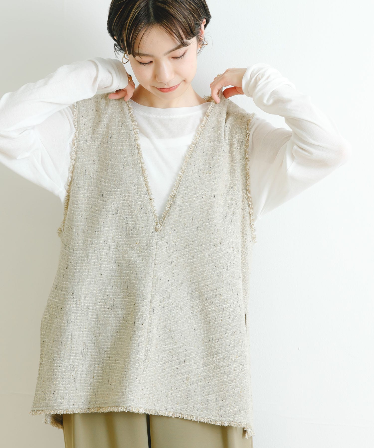 VanvesCottonツイードジレ[UR35-23O004]｜URBAN RESEARCH公式