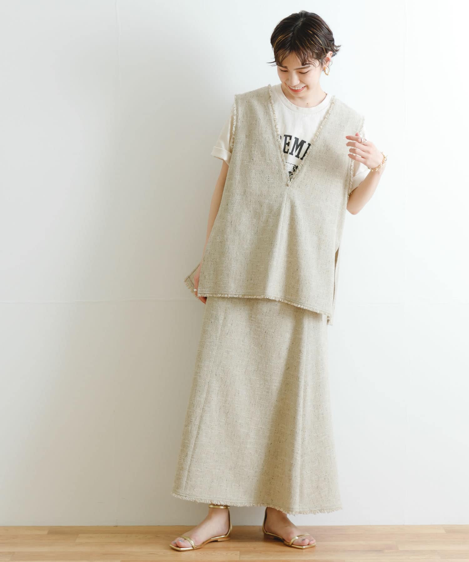 VanvesCottonツイードジレ[UR35-23O004]｜URBAN RESEARCH公式